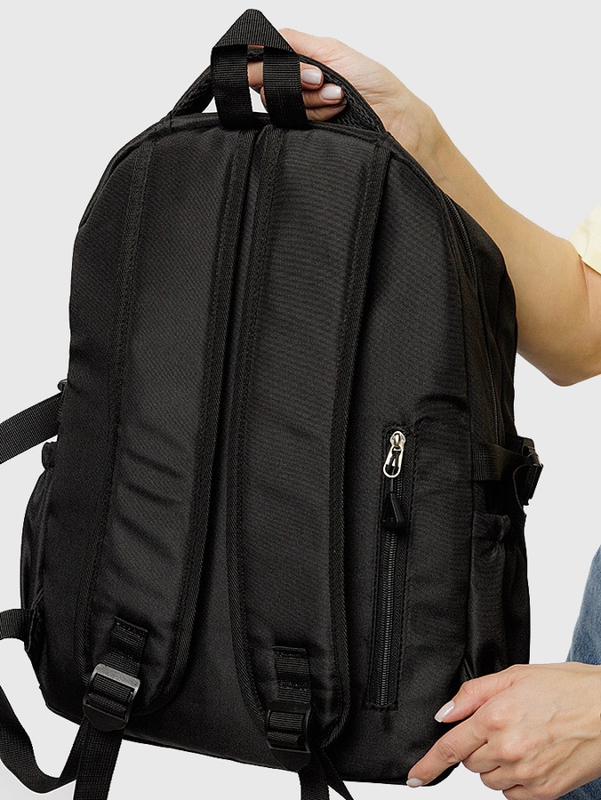 Жіночий спортивний рюкзак колір чорний ЦБ-00207004 SKT000882192 фото