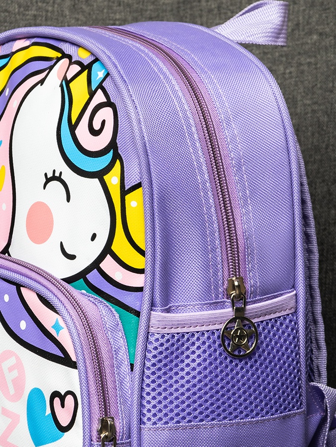 Рюкзак для девочки Единорог цвет сиреневый ЦБ-00224019 SKT000918732 фото