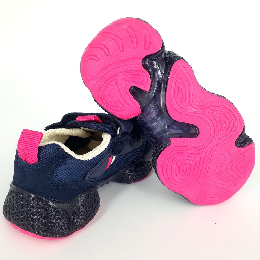 Кросівки дитячі з миготливою підошвою 28 колір темно-синій ЦБ-00125965 SKT000473552 фото