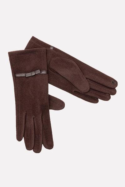 Женские перчатки 8 цвет коричневый ЦБ-00197549 SKT000861791 фото