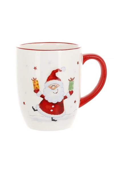 Кухоль керамічний "Санта з подарунками" колір різнокольоровий ЦБ-00232293 SKT000938206 фото