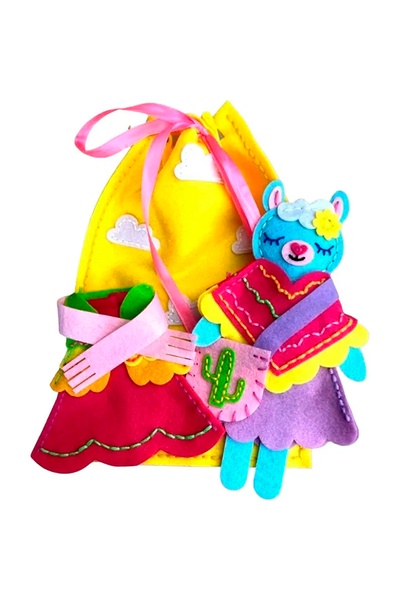 Набор для шитья игрушки "Лама" цвет разноцветный ЦБ-00235528 SKT000946228 фото