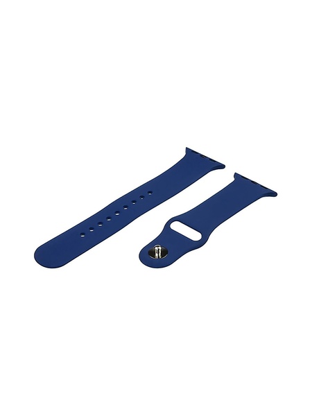 Силиконовый ремешок для Apple Watch Sport Band 38/40/41 цвет темно-синий ЦБ-00200507 SKT000868598 фото