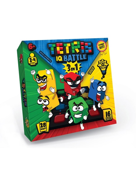 Развлекательная игра "Tetris IQ battle 3in1" цвет разноцветный ЦБ-00147176 SKT000507073 фото
