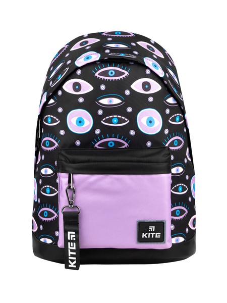 Рюкзак для девочки Kite Education teens цвет черно-сиреневый ЦБ-00225145 SKT000921834 фото