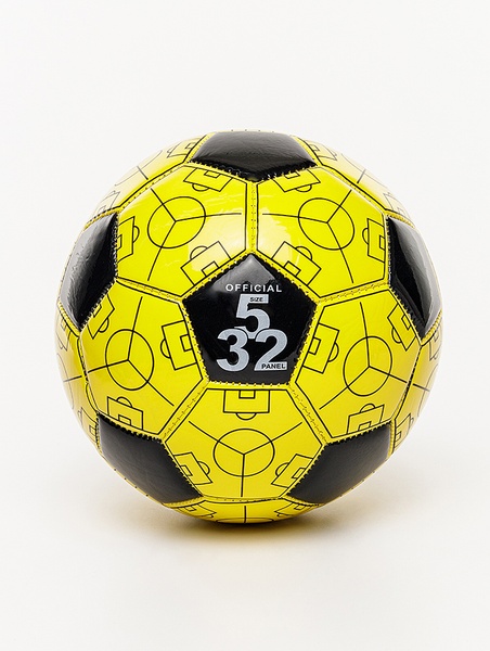 М'яч футбольний колір жовтий ЦБ-00225559 SKT000922366 фото