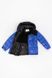 Куртка коротка на хлопчика 152 колір синій ЦБ-00179719 SKT000597598 фото 3