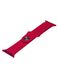 Силіконовий ремінець для Apple Watch Sport Band 38/ 40/ 41 mm колір червоний ЦБ-00220495 SKT000909915 фото 2