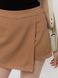 Короткая женская джинсовая юбка 40 цвет коричневый ЦБ-00219135 SKT000906389 фото 2