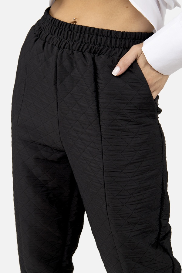 Жіночі штани балони 44 колір чорний ЦБ-00210007 SKT000888395 фото