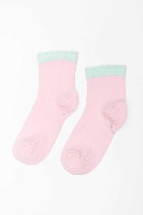 Шкарпетки для дівчинки 31-34 колір світло-рожевий ЦБ-00194655 SKT000855022 фото
