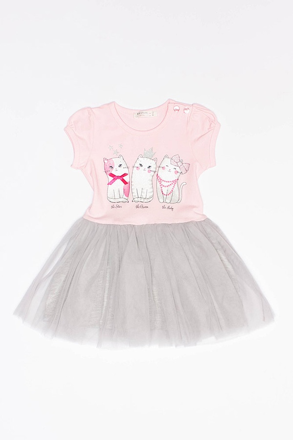 Сукня для дівчинки 80 колір рожевий ЦБ-00161411 SKT000547144 фото