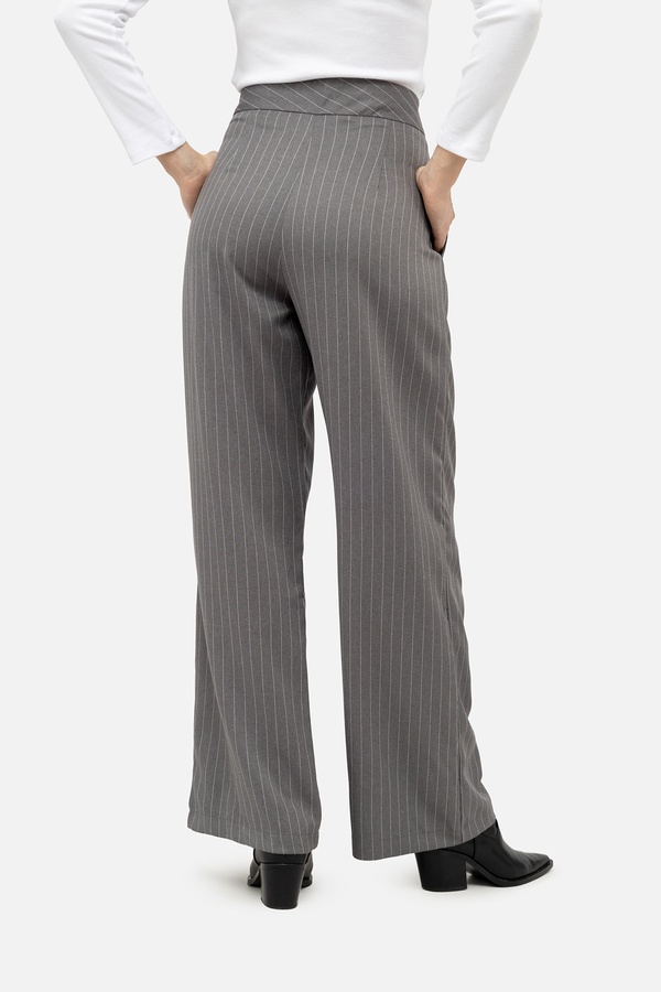 Женские брюки 50 цвет серый ЦБ-00242170 SKT000963775 фото