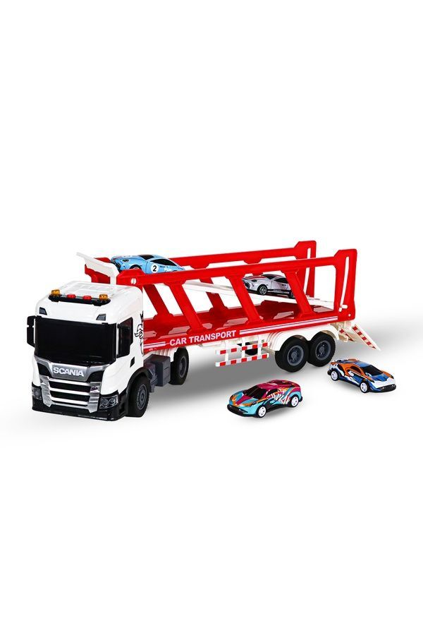 Игровой набор серии "Large Truck" &mdash; Автоперевозчик Scania TECHNODRIVE 6414KS ЦБ-00288977 фото