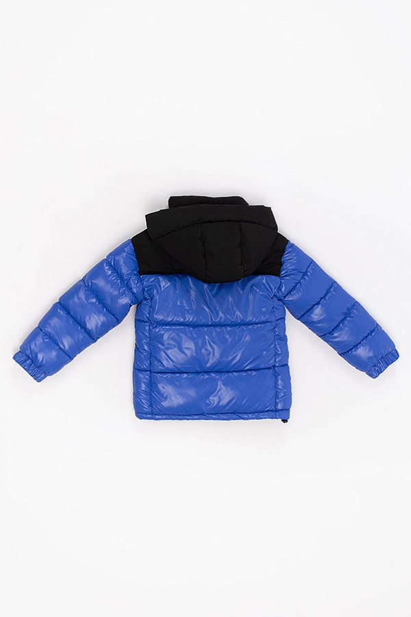 Куртка короткая на мальчика 152 цвет синий ЦБ-00179719 SKT000597598 фото