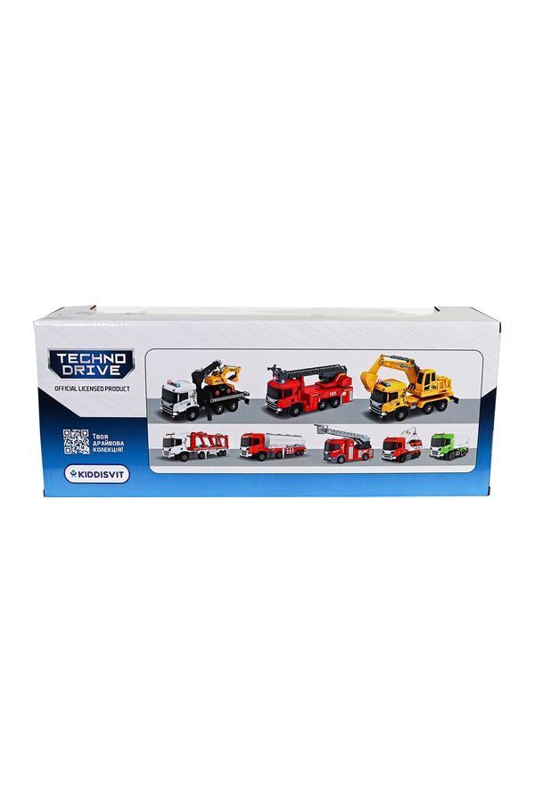 Игровой набор серии "Large Truck" &mdash; Автоперевозчик Scania TECHNODRIVE 6414KS ЦБ-00288977 фото