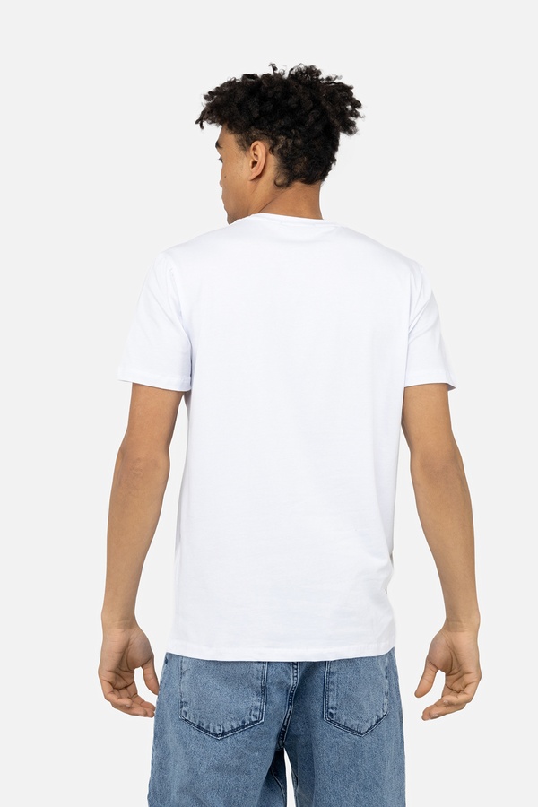 Чоловіча футболка з коротким рукавом 54 колір білий ЦБ-00243191 SKT000967355 фото