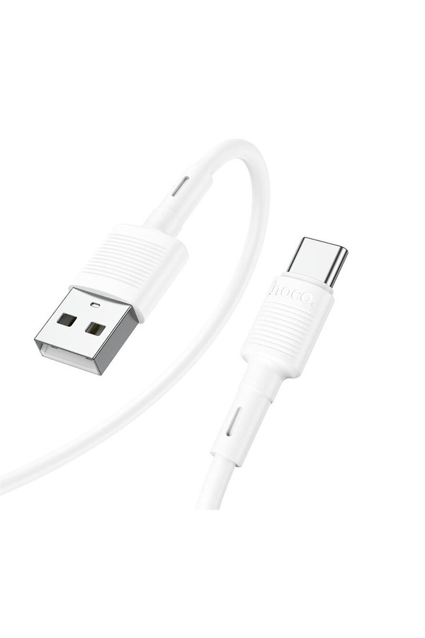 USB кабель Hoco X83 Type-C 3A 1 м колір білий ЦБ-00209852 SKT000887809 фото