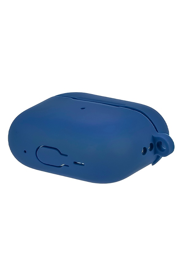 Чехол силиконовый с карабином для Apple AirPods Pro 2 цвет темно-синий ЦБ-00245365 SKT000981393 фото
