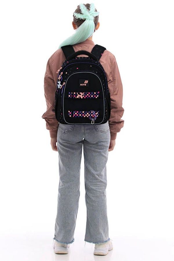 Рюкзак ортопедический школьный Kite Education teens Romantic Street Art KITE K26-8001M-1 ЦБ-00297760 фото