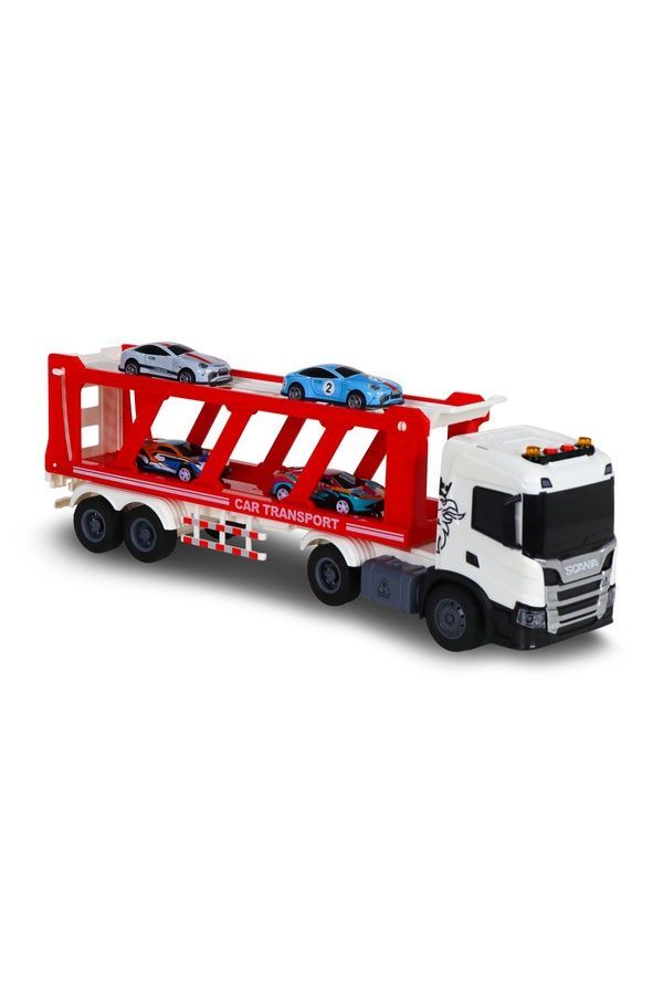 Игровой набор серии "Large Truck" &mdash; Автоперевозчик Scania TECHNODRIVE 6414KS ЦБ-00288977 фото