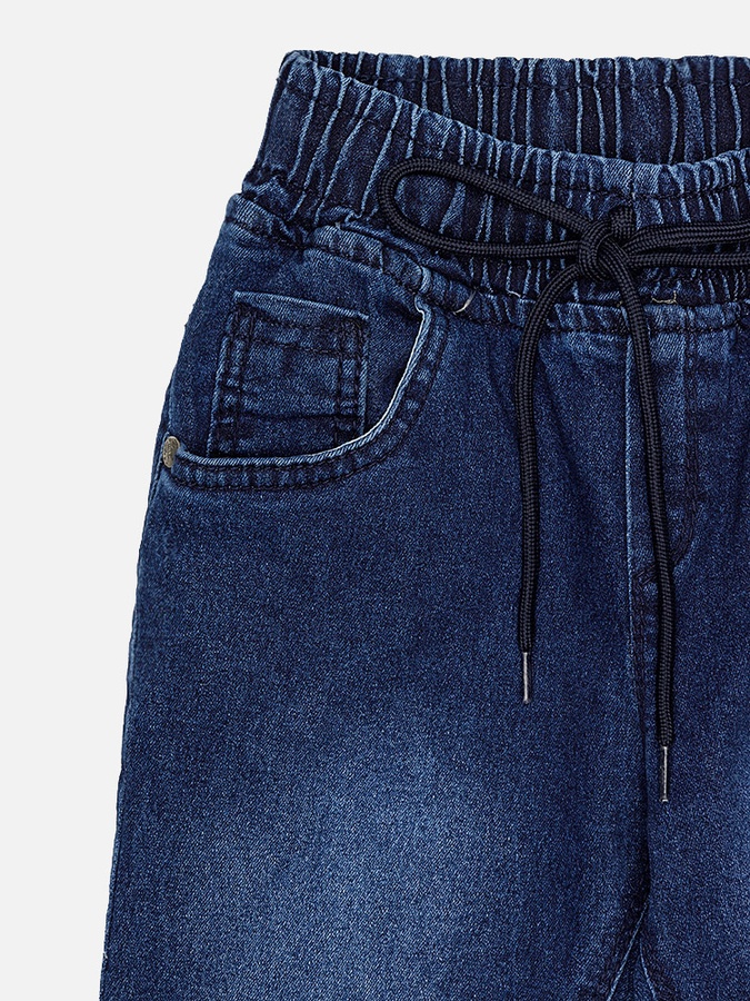 Джогери джинсові для хлопчика 104 колір синій ЦБ-00224288 SKT000919603 фото