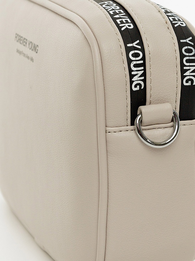 Жіноча сумка крос-боді колір бежевий ЦБ-00216831 SKT000901468 фото