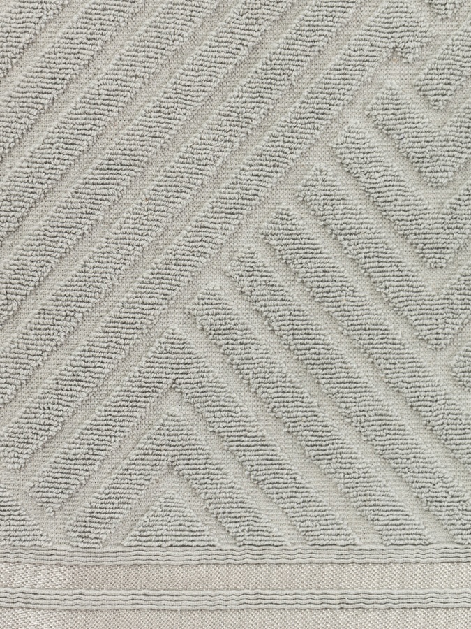 Рушник махровий YENI колір сірий ЦБ-00220967 SKT000911297 фото