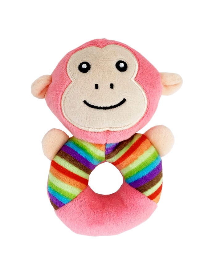 М`яка іграшка-брязкальце колір різнокольоровий ЦБ-00228079 SKT000928178 фото