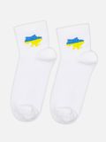 Чоловічі шкарпетки 40-42 колір білий ЦБ-00217657 SKT000902983 фото