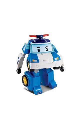 Колекційна машинка-трансформер Robocar Poli Полі (10 см) Robocar Poli MRT-0650 ЦБ-00299027 фото