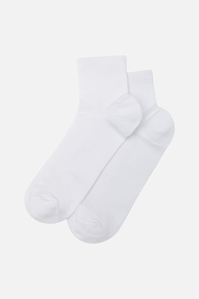 Чоловічі шкарпетки 43-45 колір білий ЦБ-00245260 SKT000981074 фото
