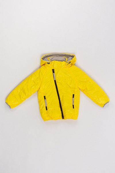 Куртка короткая на мальчика 134 цвет желтый ЦБ-00153094 SKT000522898 фото