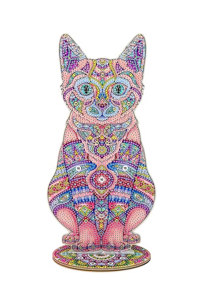 Набор для творчества - алмазная мозаика "Котенок" цвет разноцветный ЦБ-00239561 SKT000959098 фото
