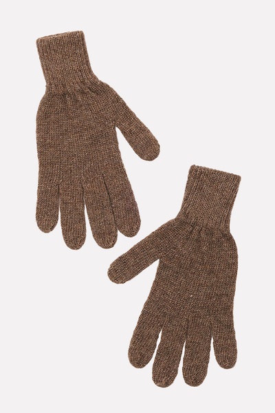 Жіночі рукавички 9.5 колір коричневий ЦБ-00201485 SKT000870517 фото