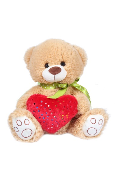М'яка іграшка "Ведмедик Оскар 1" колір різнокольоровий ЦБ-00187164 SKT000834328 фото