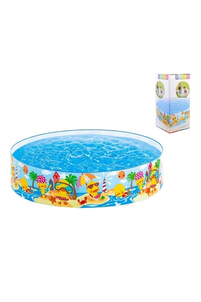 Детский надувной бассейн "Утиный риф" Intex цвет разноцветный ЦБ-00196446 SKT000859099 фото