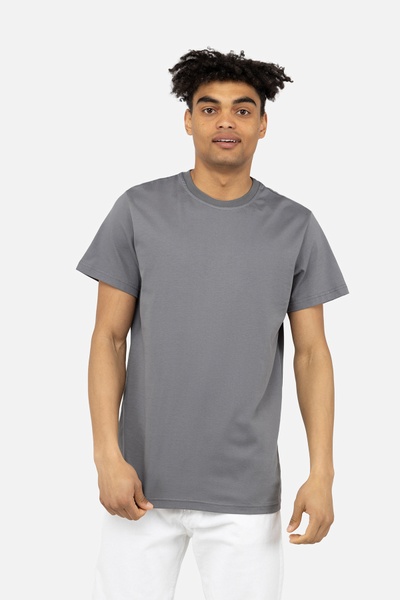 Чоловіча футболка з коротким рукавом 54 колір темно-сірий ЦБ-00242139 SKT000963646 фото