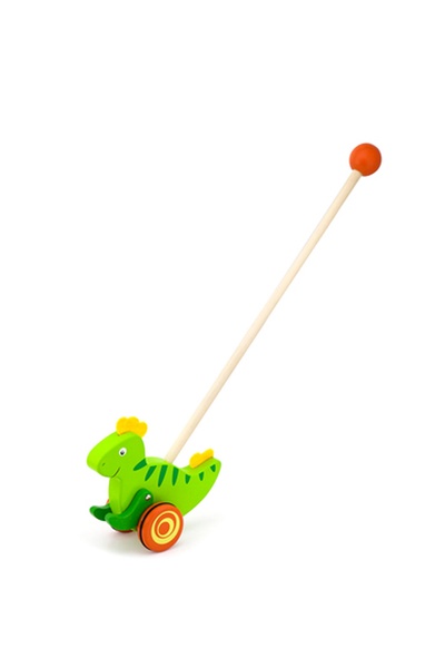 Іграшка-каталка "Динозавр" колір різнокольоровий 00-00149133 SKT000177244 фото
