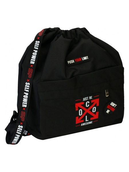 Сумка-рюкзак спортивная цвет черный ЦБ-00226524 SKT000924464 фото