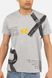 Мужская футболка с коротким рукавом 46 цвет серый ЦБ-00243211 SKT000967451 фото 4