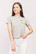 Жіноча футболка 42 колір сірий ЦБ-00193564 SKT000852102 фото 1