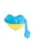 Мягкая игрушка патриотическая "Сердце" цвет желто-голубой ЦБ-00236476 SKT000952386 фото 2