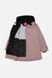 Куртка довга для дівчинки 140 колір пудровий ЦБ-00207661