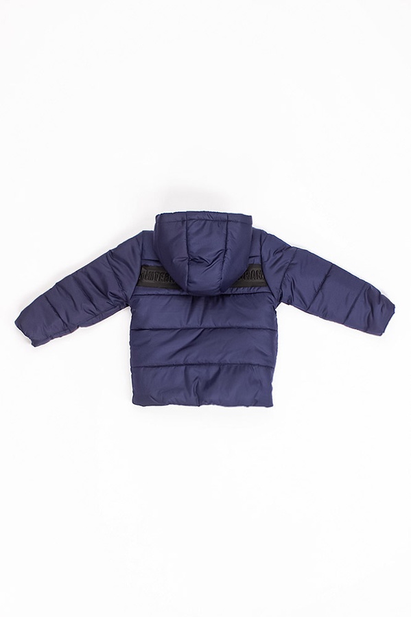 Куртка короткая на мальчика 110 цвет темно-синий ЦБ-00177305 SKT000591449 фото