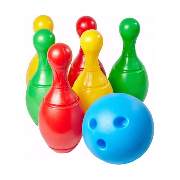 Іграшка "Набір для гри в боулінг" колір різнокольоровий 00-00118356 SKT000140479 фото
