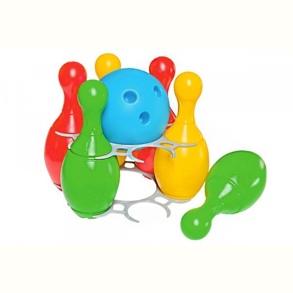 Іграшка "Набір для гри в боулінг" колір різнокольоровий 00-00118356 SKT000140479 фото