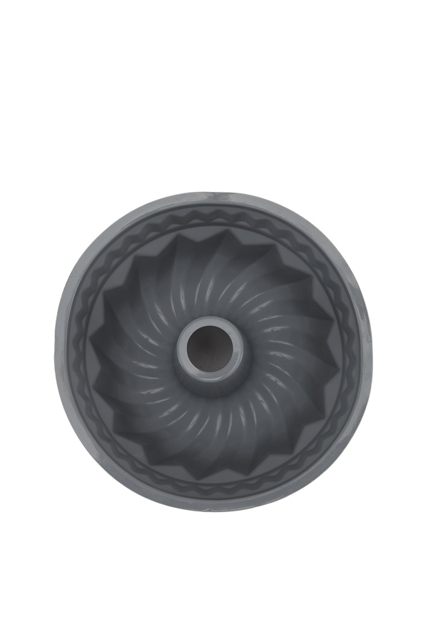 Силіконова форма для випічки "Кекс з втулкою" колір сірий ЦБ-00247453 SKT000987158 фото