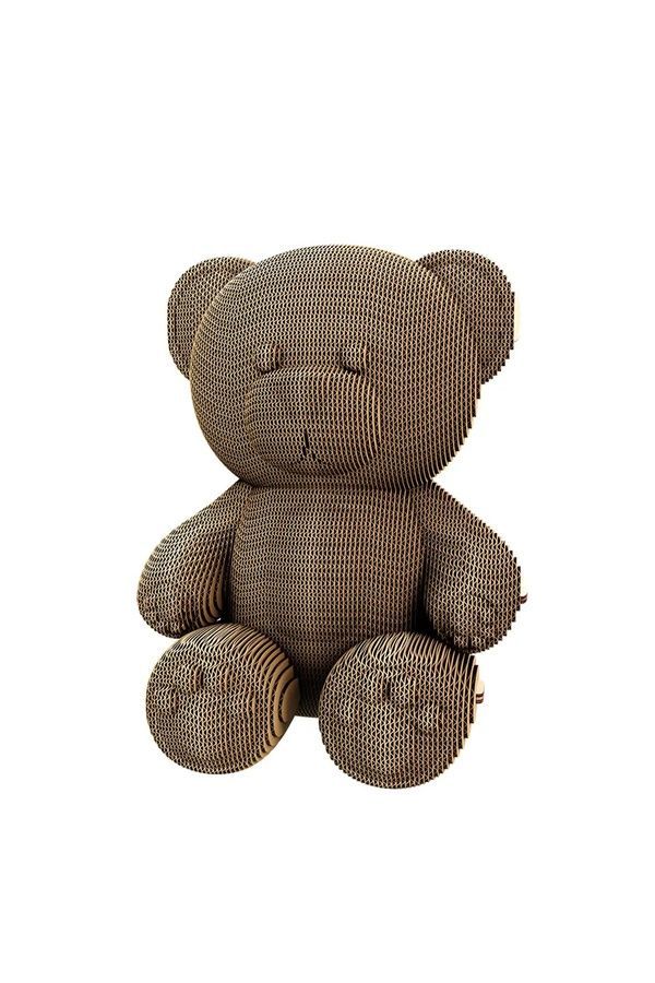 Картонний 3D конструктор "Cartonic Teddy Bear" Cartonic CARTTEDDY ЦБ-00275385 фото
