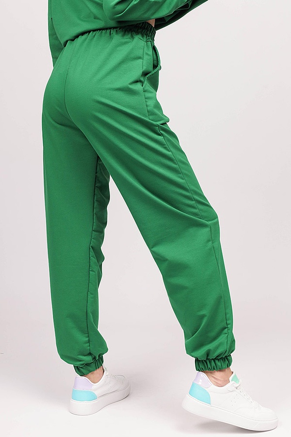 Штани спортивні жіночі 52 колір зелений ЦБ-00183875 SKT000608512 фото